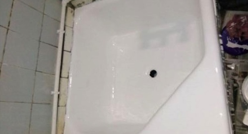 Обновление душевого поддона акрилом | Крылатское